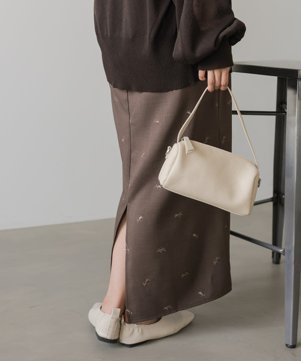 【セットアップ対応】刺繍バックリボンキャミワンピース