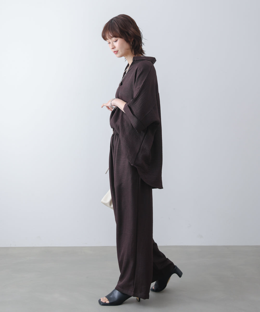 シャツ＋パンツセットアップ