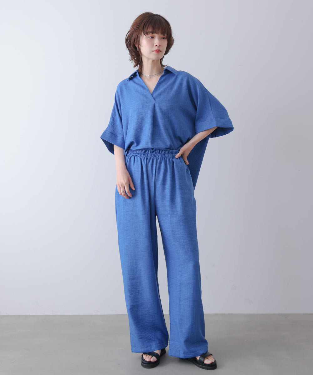 シャツ＋パンツセットアップ