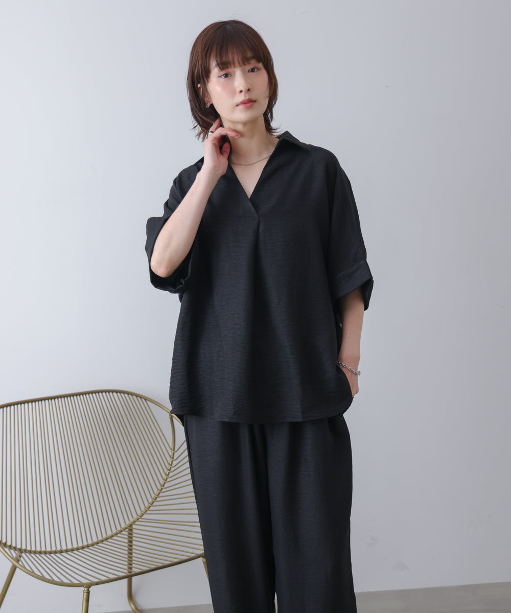 シャツ＋パンツセットアップ