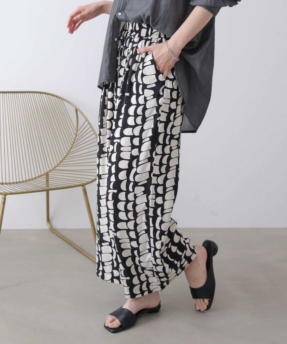 アソートワイド柄パンツ