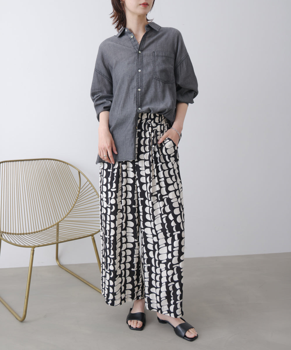 アソートワイド柄パンツ