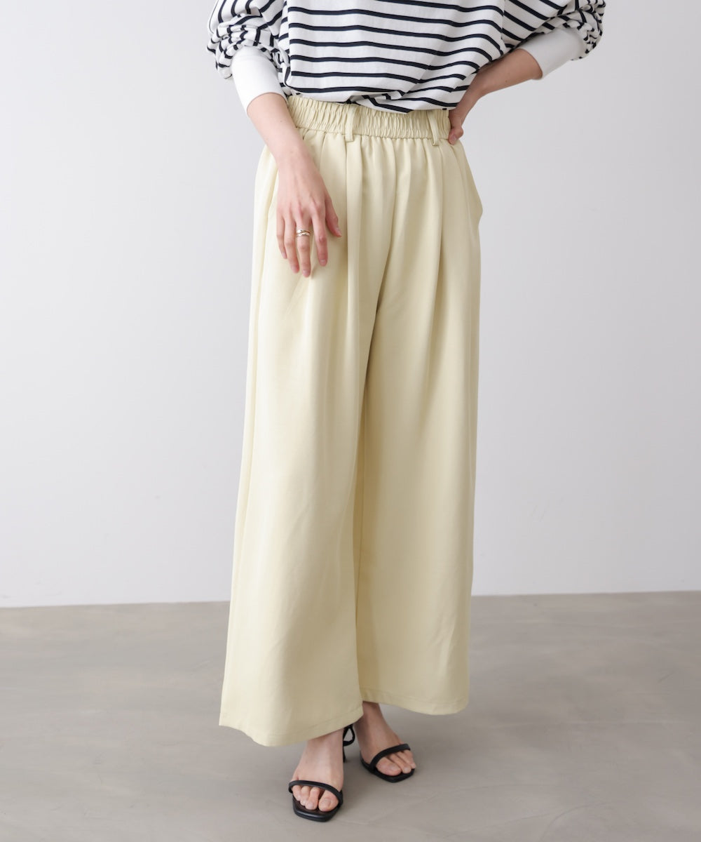 ウエストタックカラーパンツ［4/30発送予定］