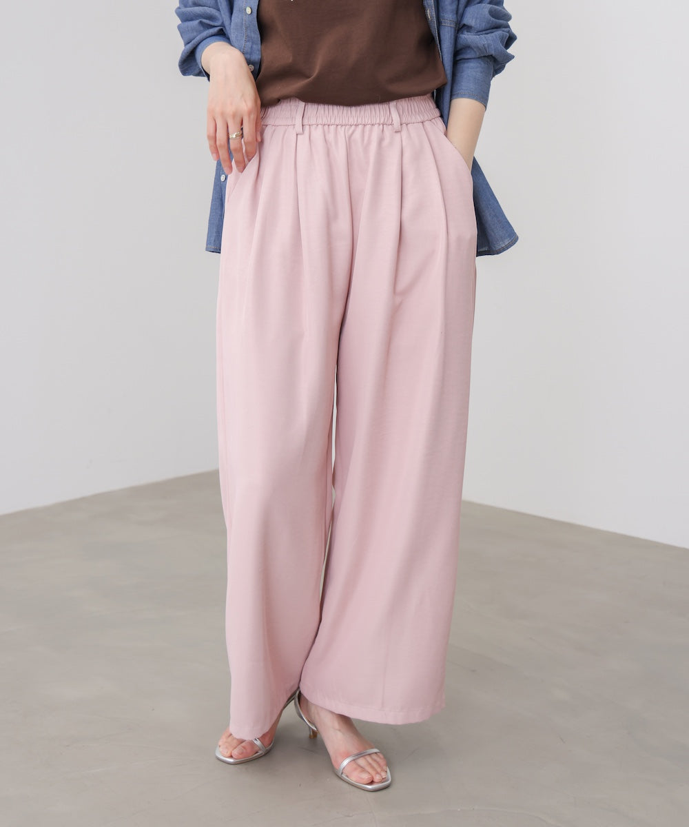 ウエストタックカラーパンツ［4/30発送予定］