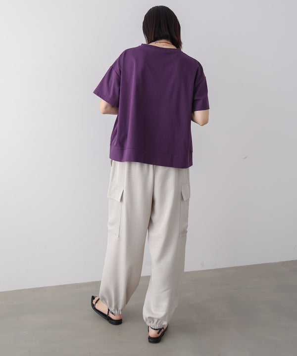ヴィンテージサテンジョガーカーゴパンツ