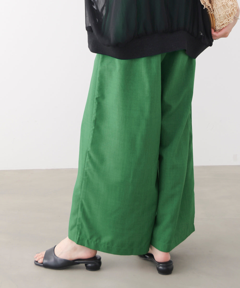 麻ライクパンツ［GRAY6/17発送予定］