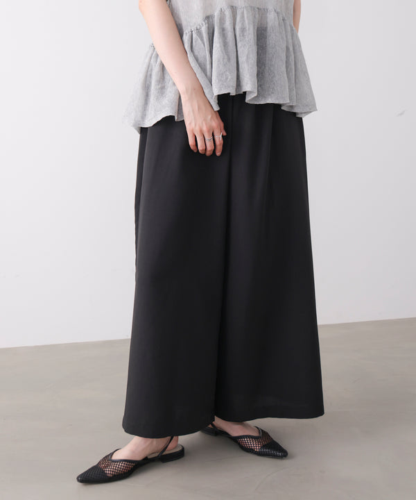 麻ライクパンツ