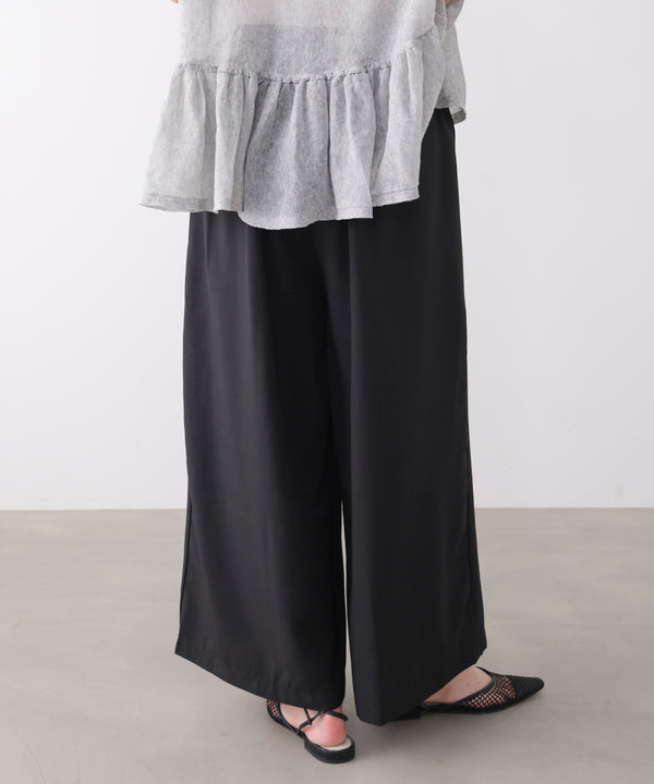 麻ライクパンツ［GRAY6/17発送予定］