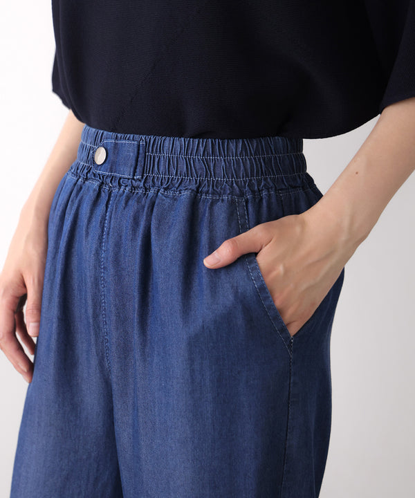 ボタンポイントデニムパンツ