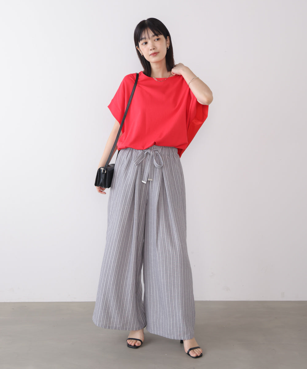 ラメストライプパンツ