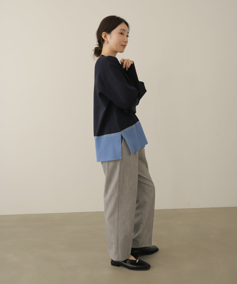 SLIMUP+タックパンツ