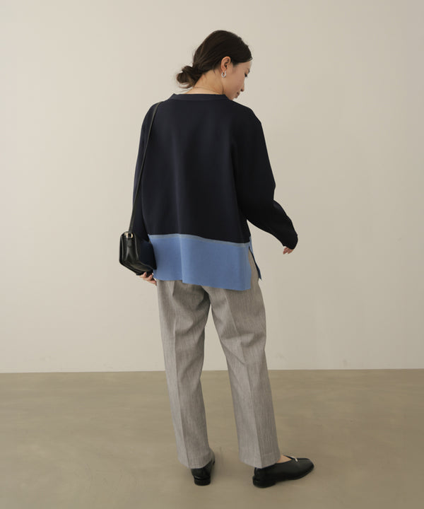 SLIMUP+タックパンツ
