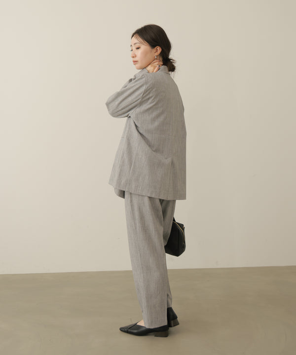 SLIMUP+タックパンツ