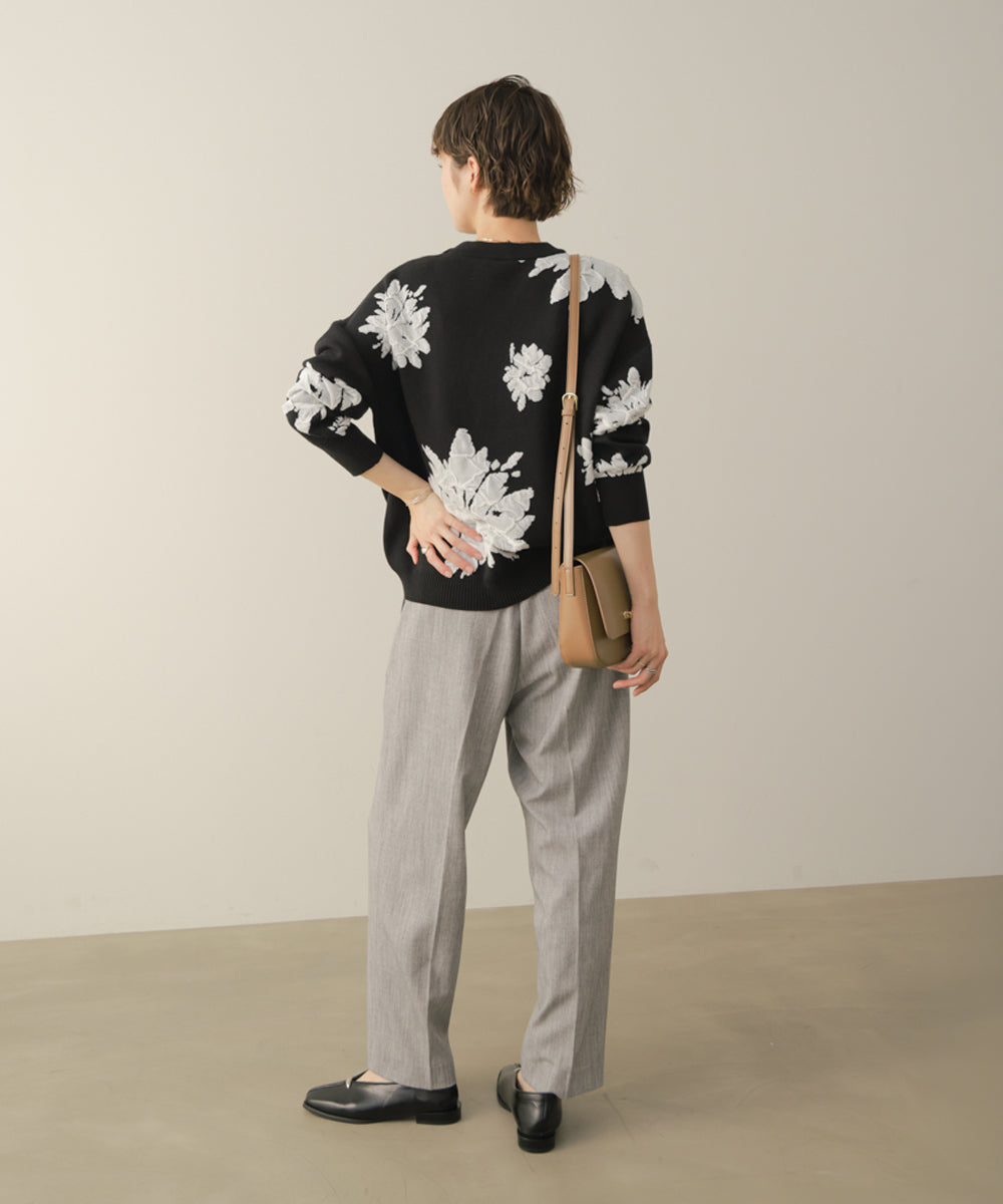 SLIMUP+タックパンツ