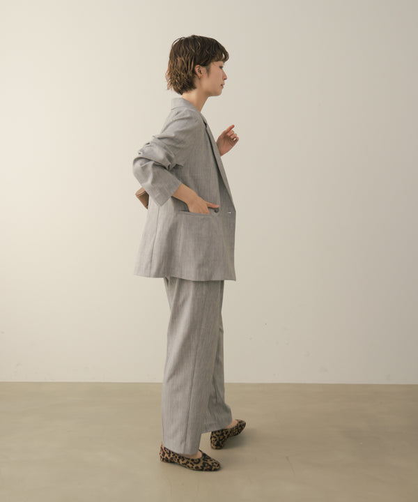 SLIMUP+タックパンツ