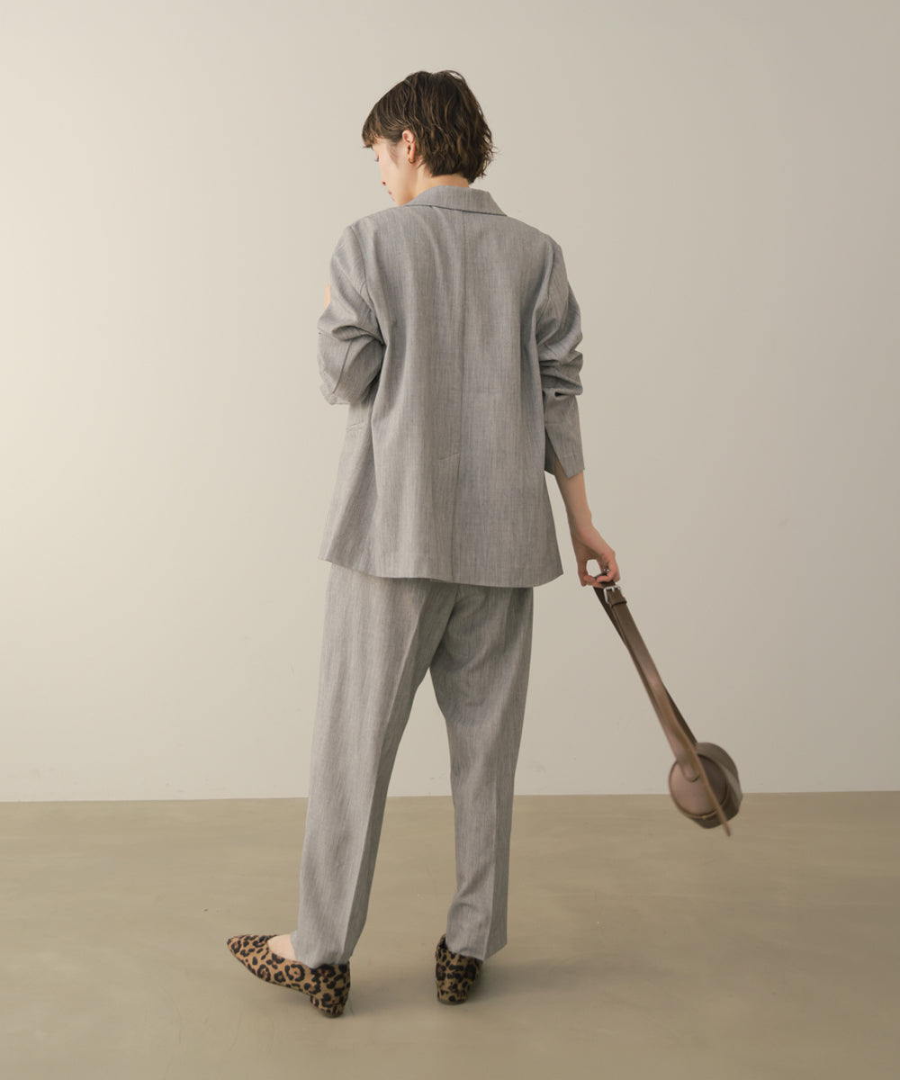 SLIMUP+タックパンツ