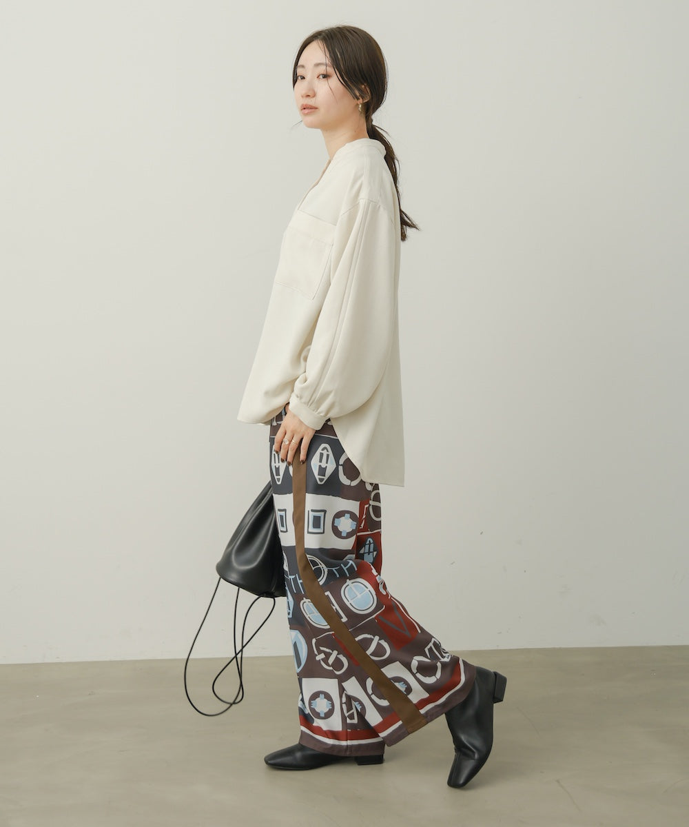 MOROCCOタイルTEXTILEパンツ［10/6発送予定］