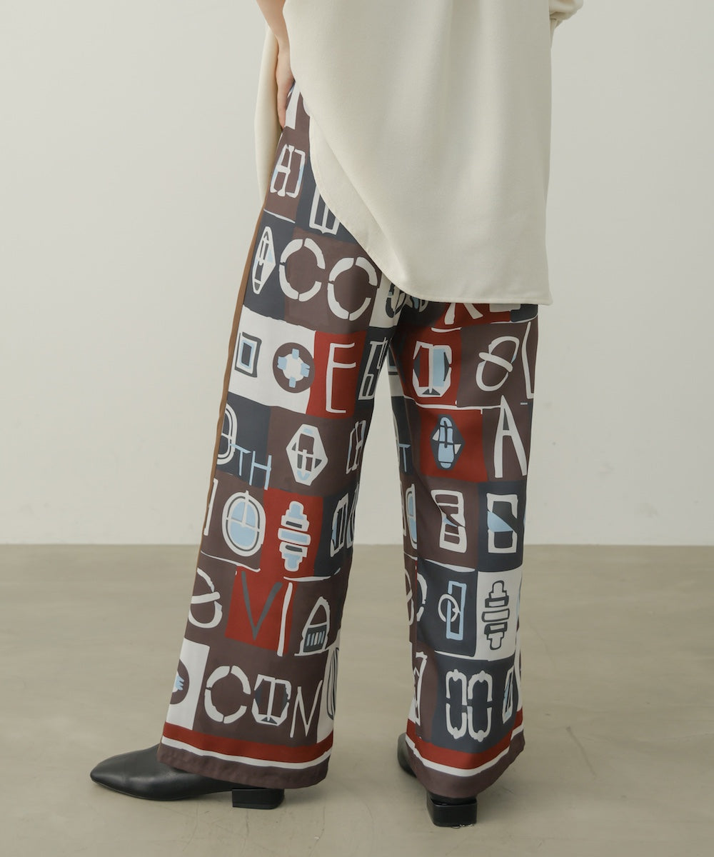 MOROCCOタイルTEXTILEパンツ［10/6発送予定］