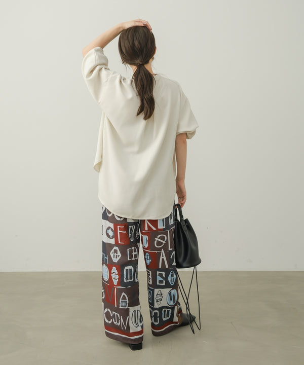 MOROCCOタイルTEXTILEパンツ［10/6発送予定］