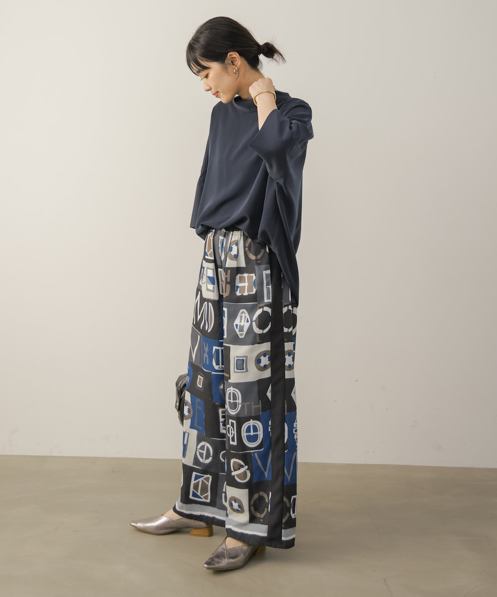 MOROCCOタイルTEXTILEパンツ［10/6発送予定］