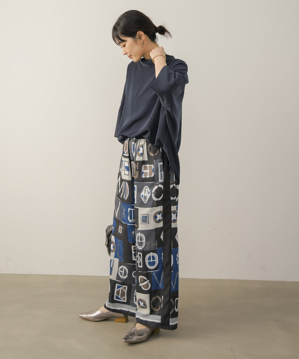 MOROCCOタイルTEXTILEパンツ［10/6発送予定］
