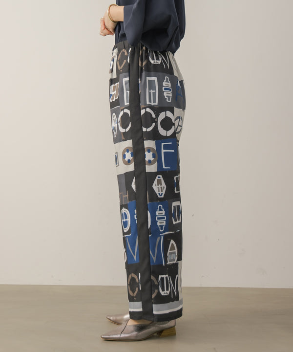 MOROCCOタイルTEXTILEパンツ［10/6発送予定］