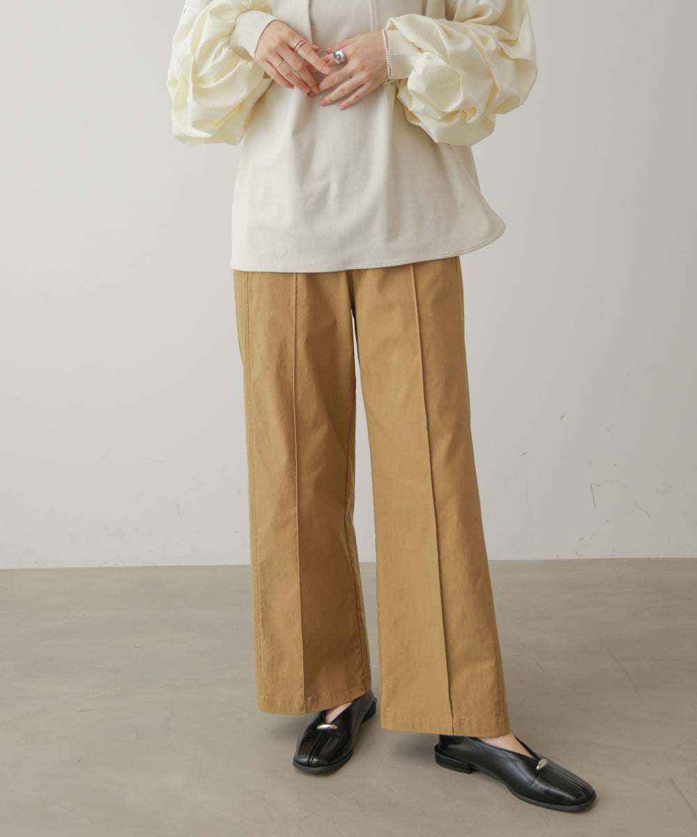 裏起毛HAKIYASEワイドパンツ［11/6発送予定］
