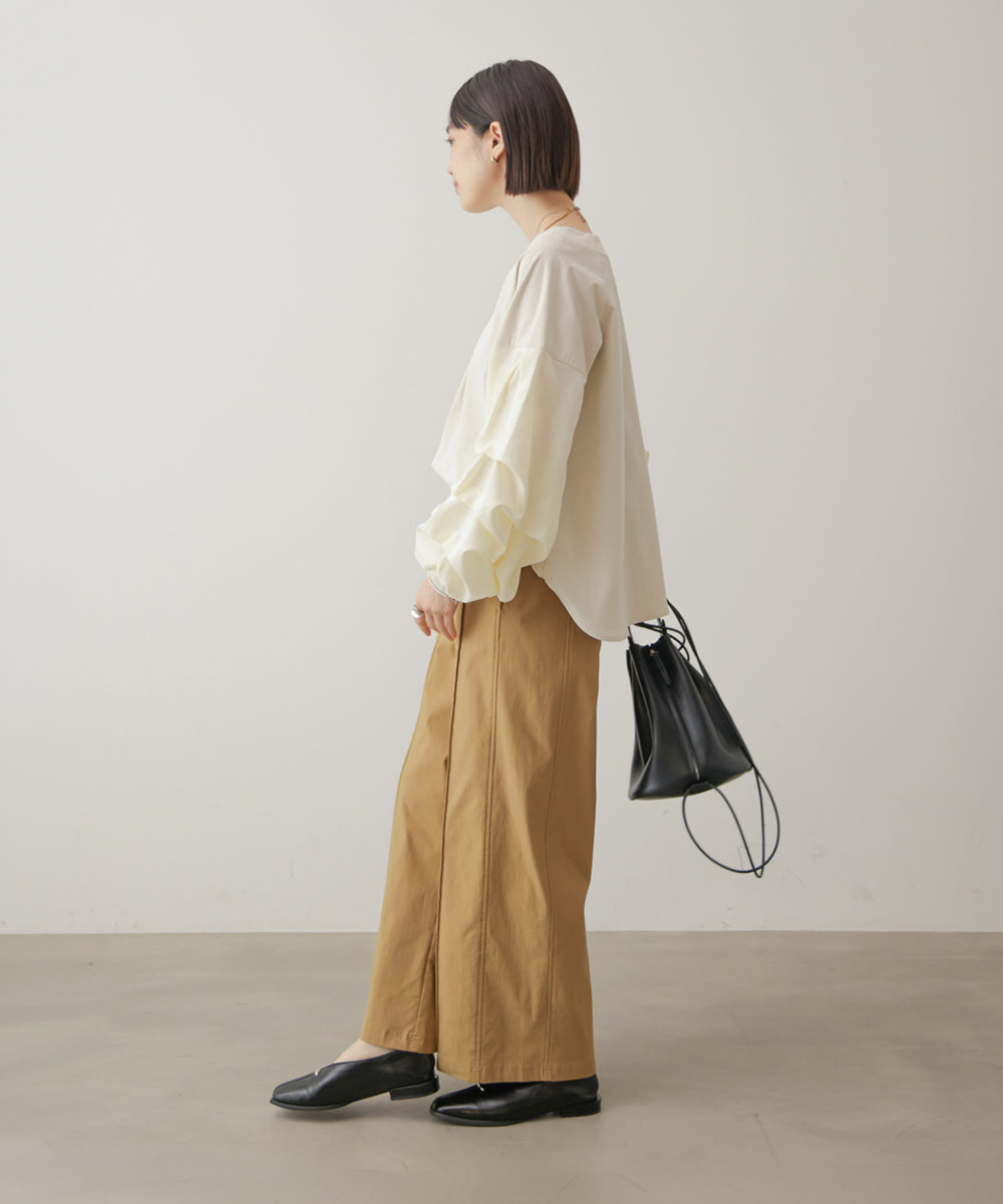 裏起毛HAKIYASEワイドパンツ［11/6発送予定］