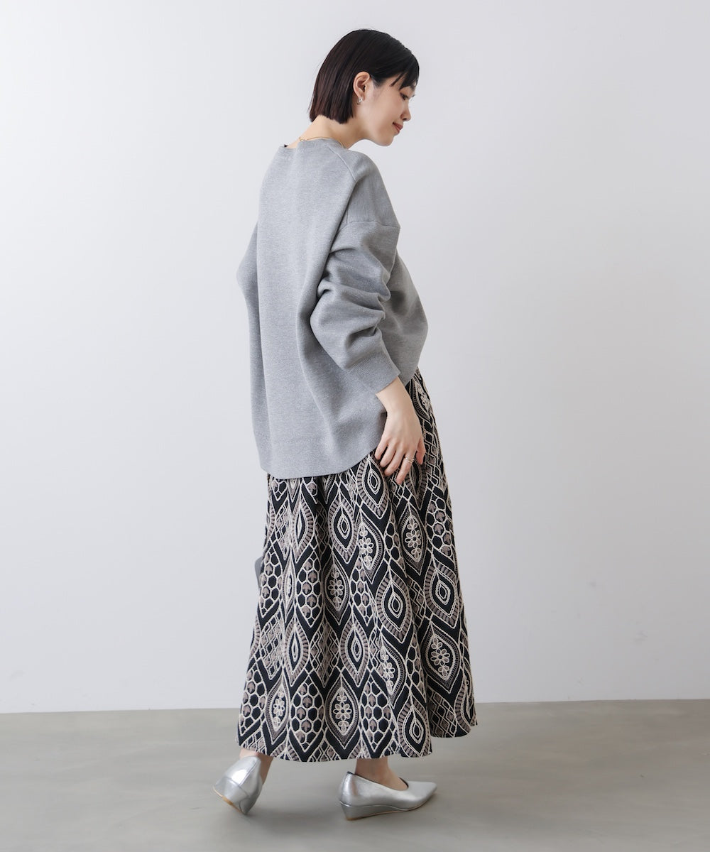 エンブロイダリーフレアスカート［2/18発送予定］