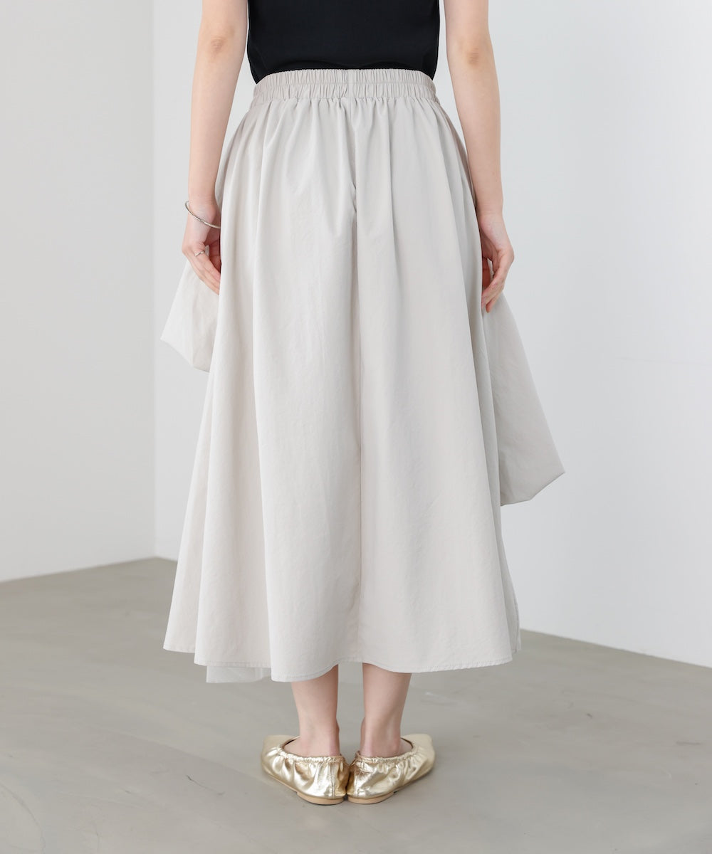 アシメレイヤードスカート