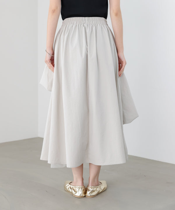 アシメレイヤードスカート