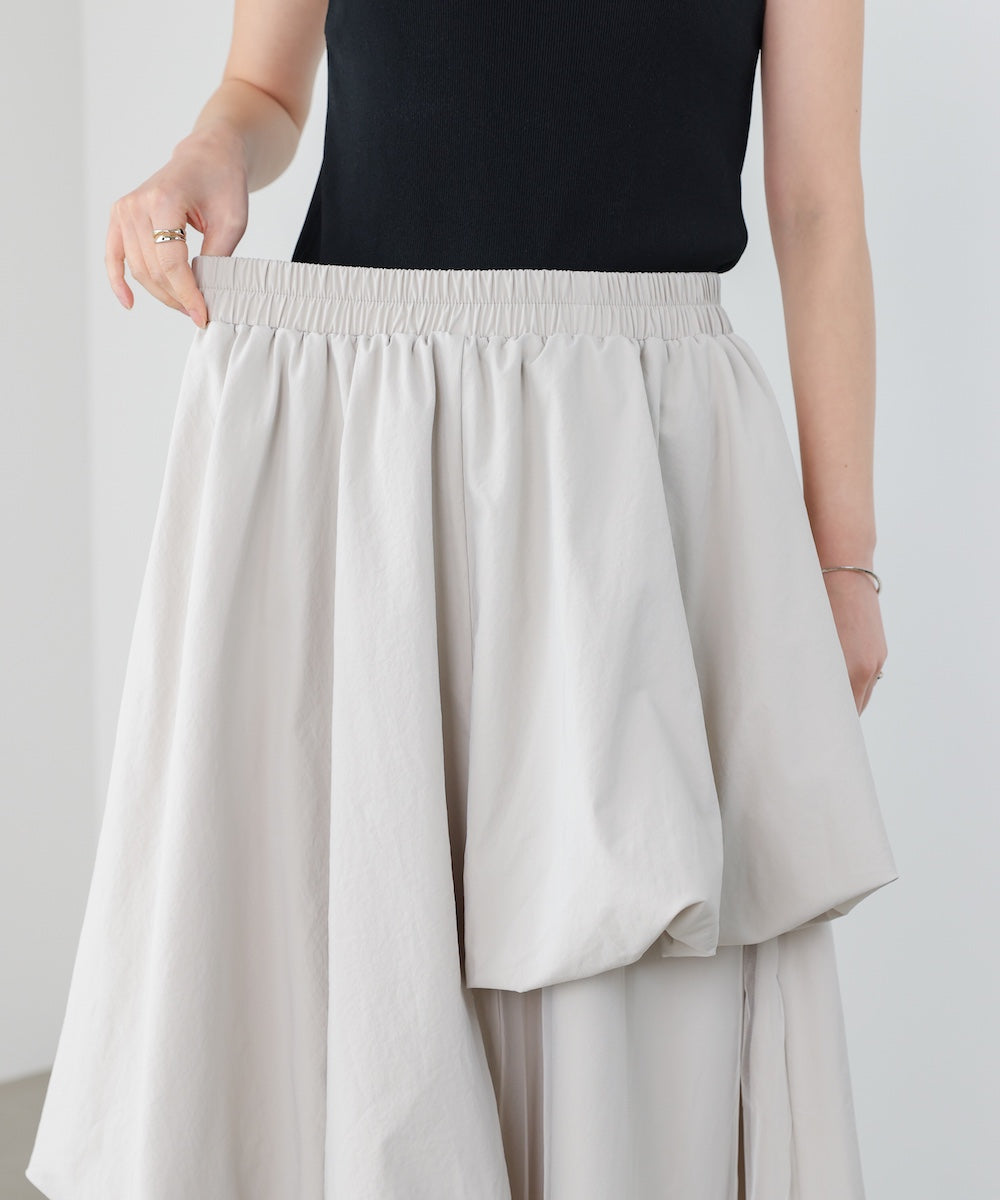 アシメレイヤードスカート