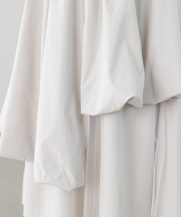 アシメレイヤードスカート