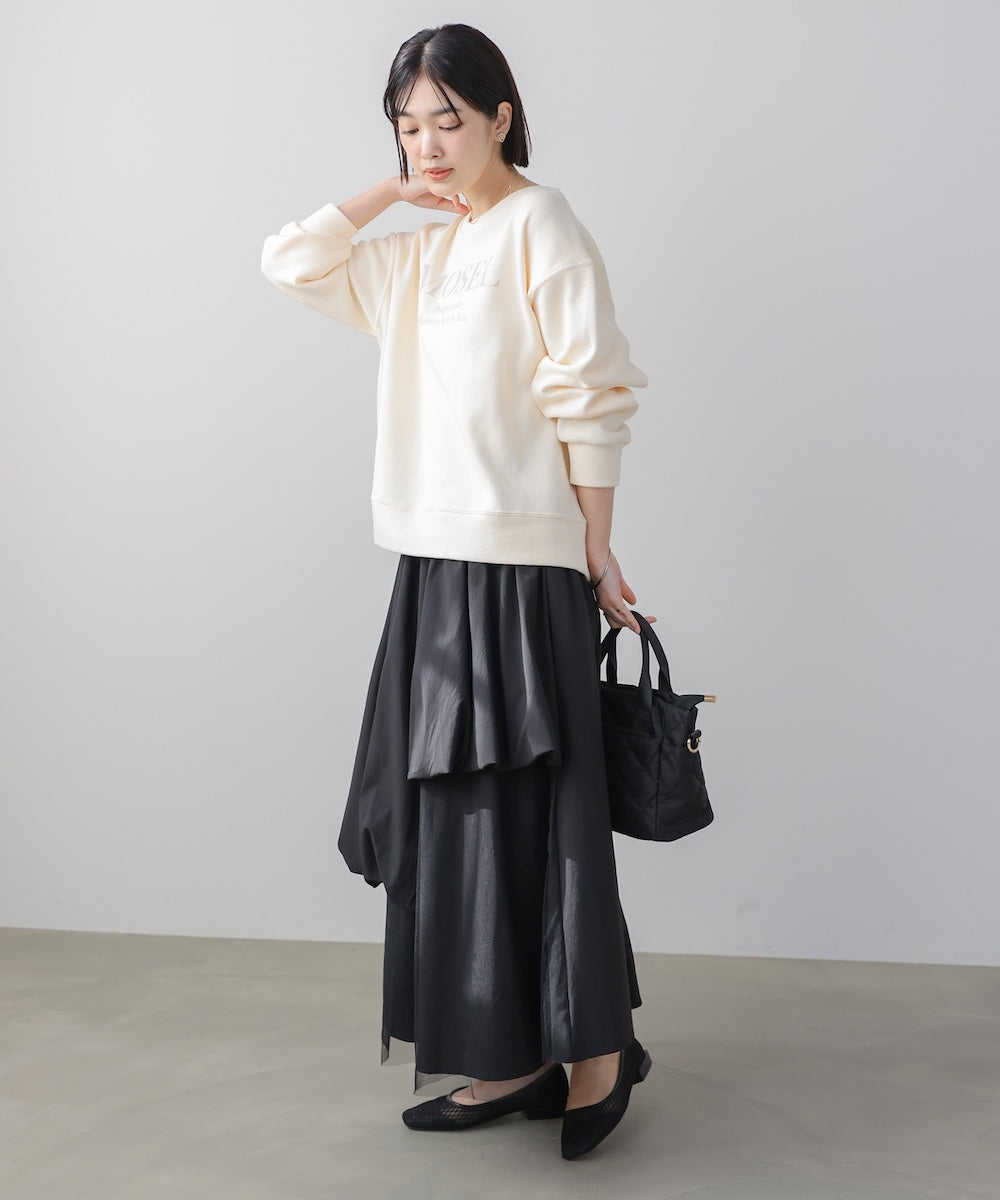 アシメレイヤードスカート