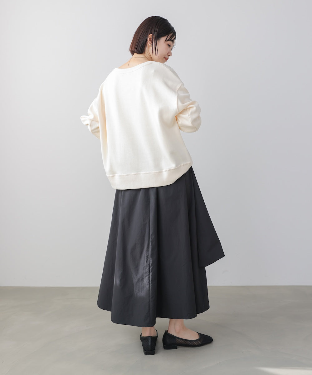 アシメレイヤードスカート