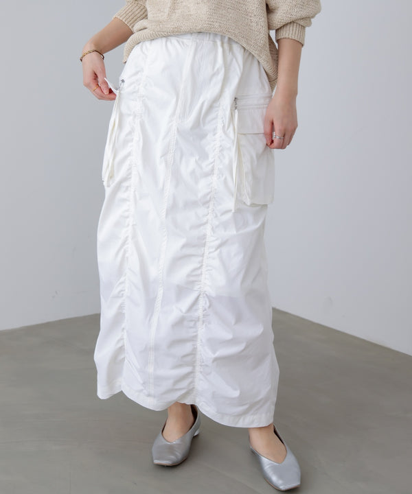 シャーリングミリタリースカート