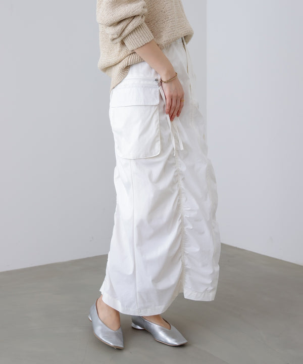 シャーリングミリタリースカート