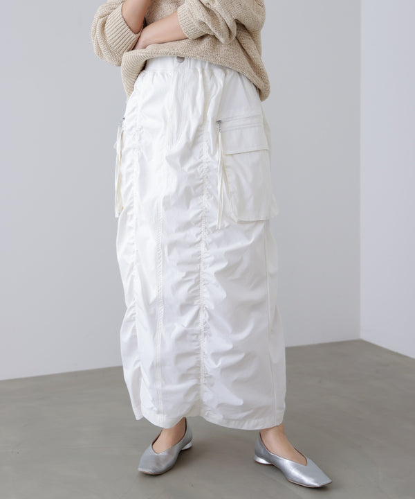 シャーリングミリタリースカート