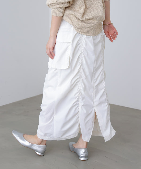 シャーリングミリタリースカート