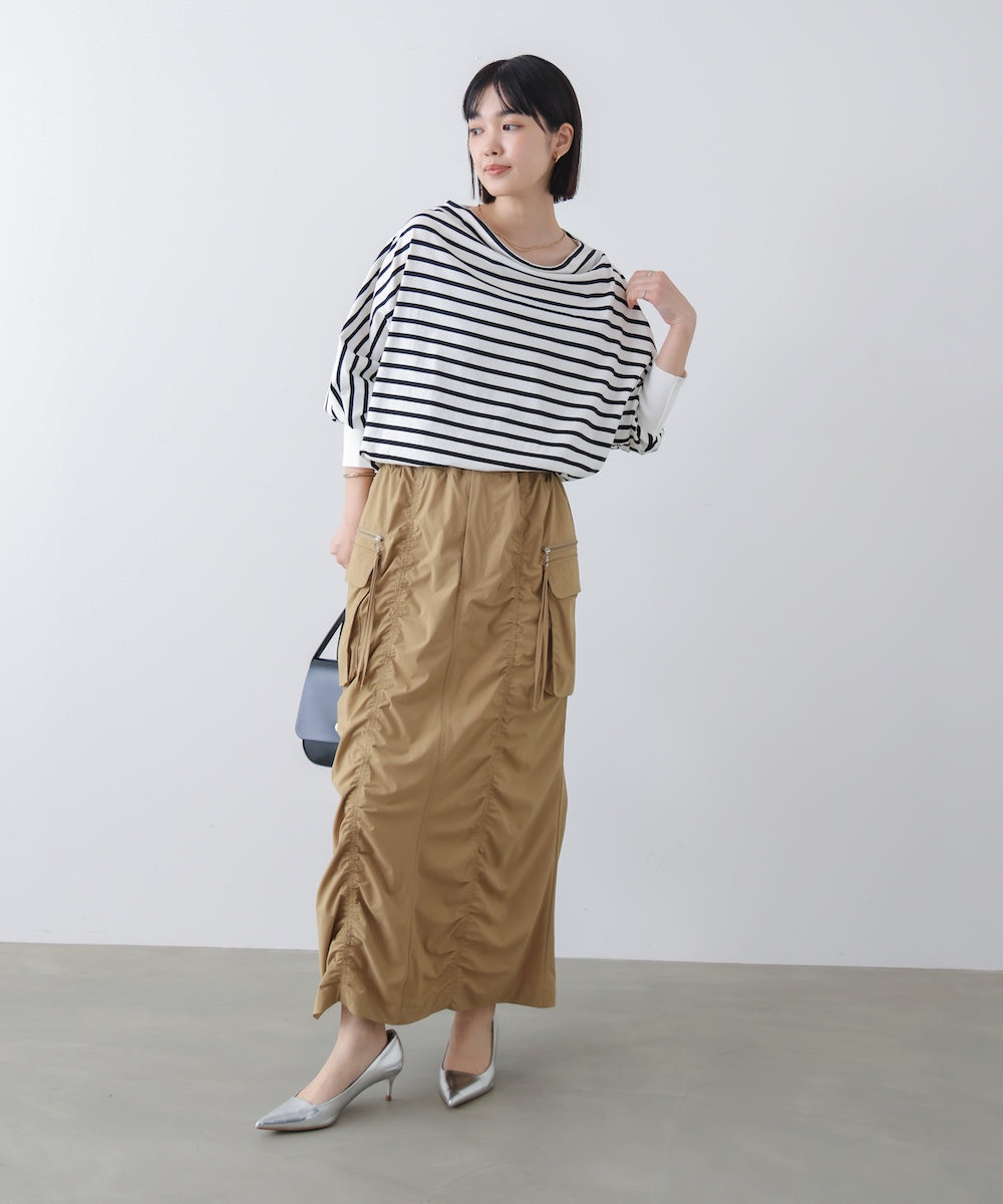 シャーリングミリタリースカート