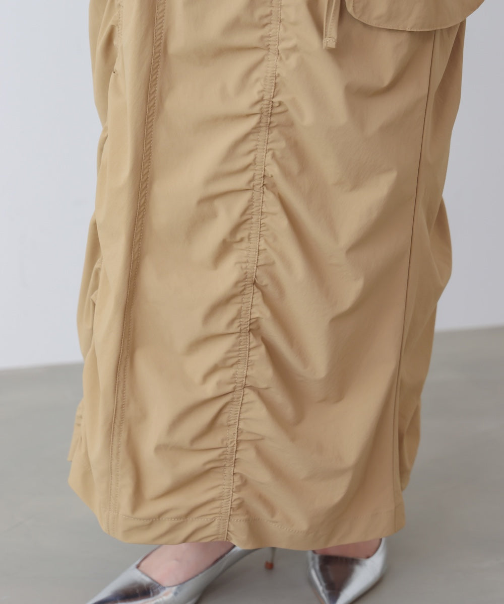 シャーリングミリタリースカート