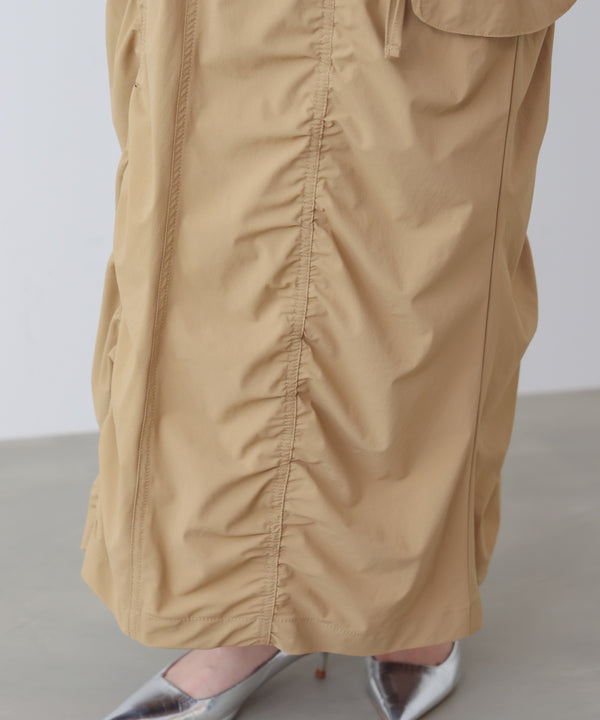 シャーリングミリタリースカート