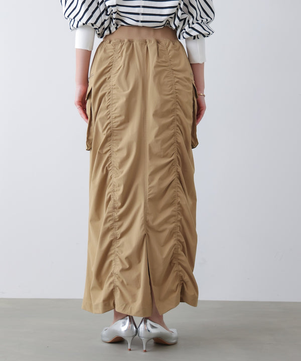 シャーリングミリタリースカート