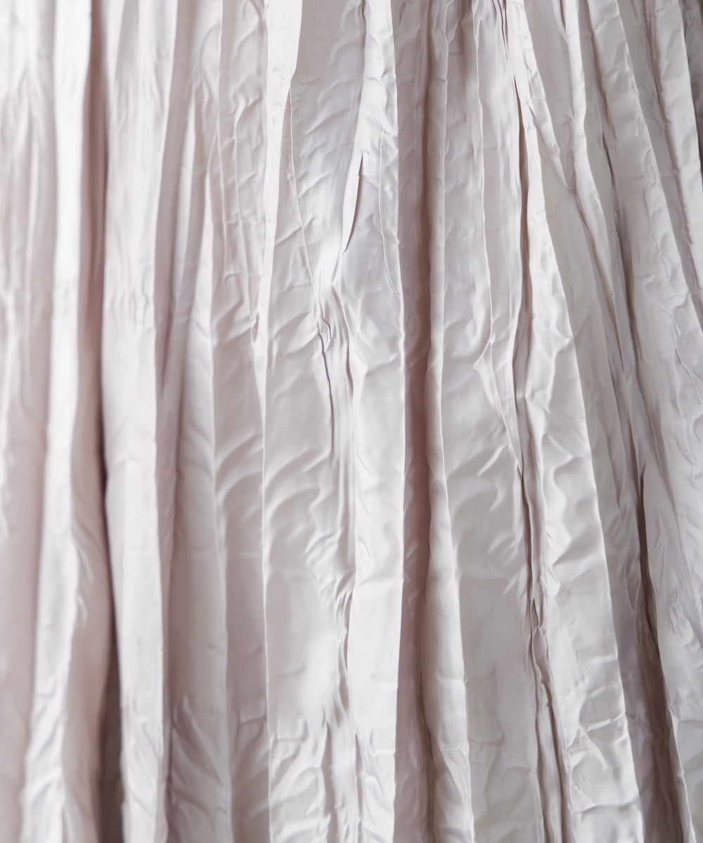 ワッシャーマットサテンスカート［2/20発送予定］