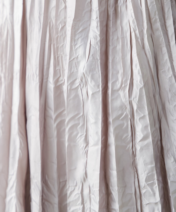 ワッシャーマットサテンスカート［2/20発送予定］