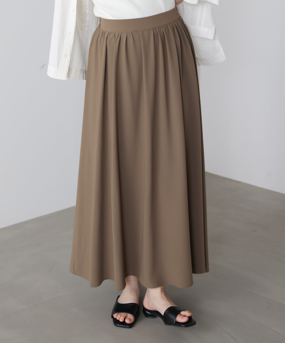 ワッシャーストレッチスカート［5/20発送予定］