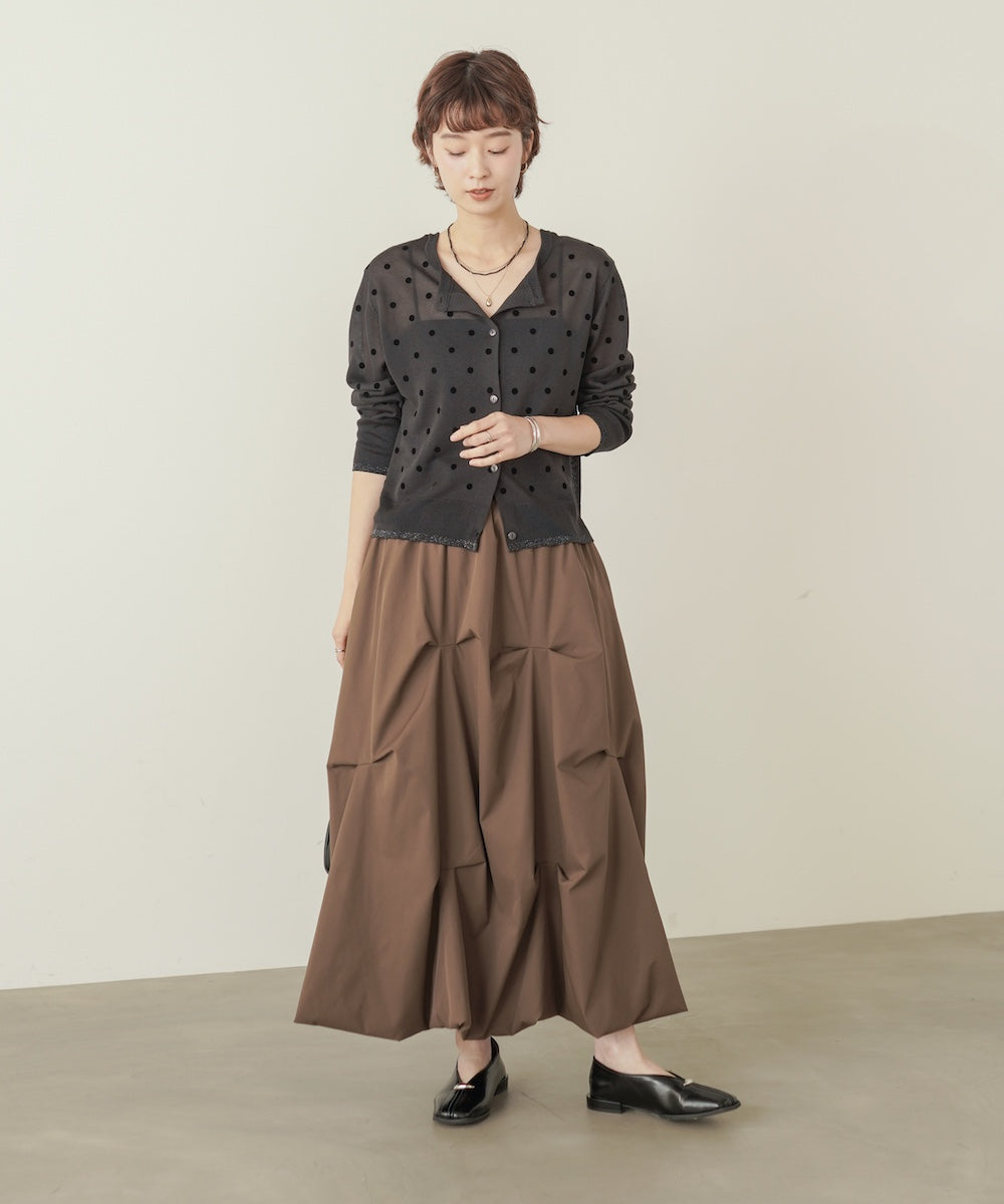 タックバルーンスカート
