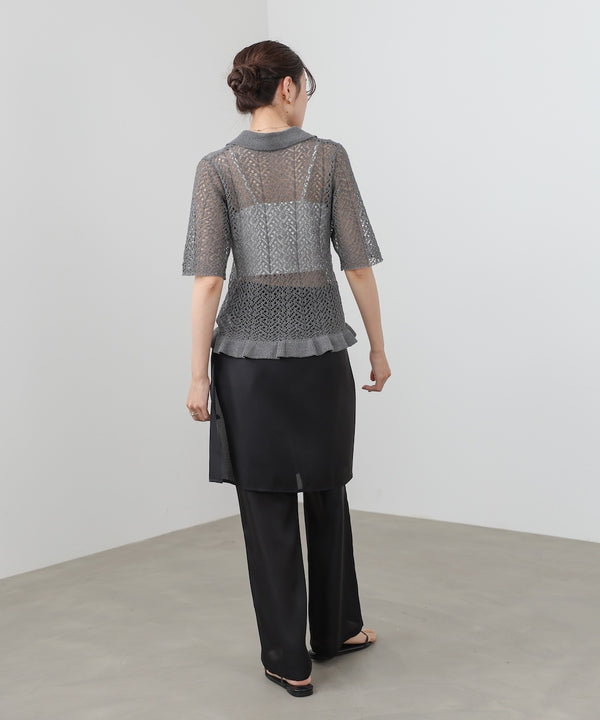 スカート付きシアーパンツ