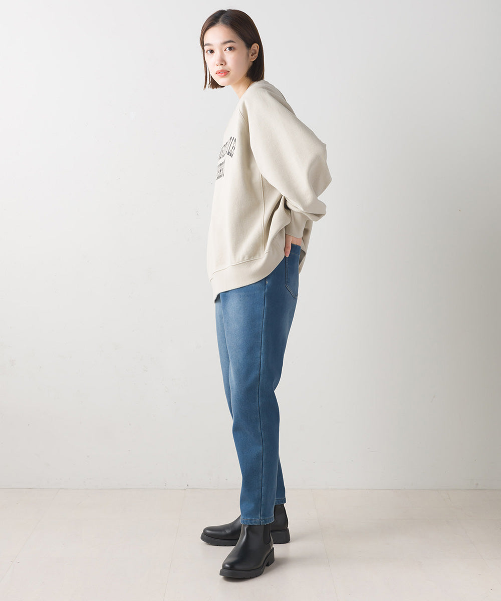 LUPILIEN 裏シャギーデニム　パンツ