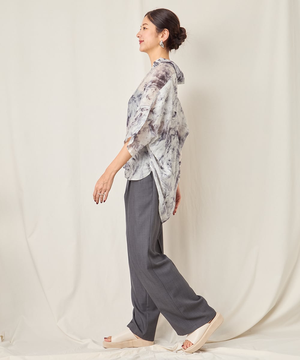 PRINTED SHORT SLEEVE SHIRTGR